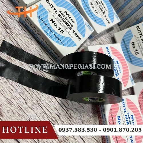 Băng keo điện Nitto Shinko N15 chính hãng Băng keo điện Nitto Shinko N15 chính hãng