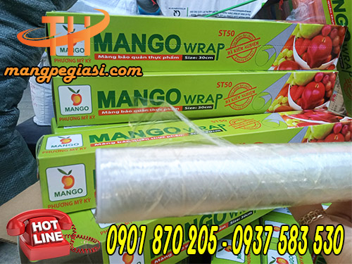 màng bọc thực phẩm Mango cỡ nhỏ