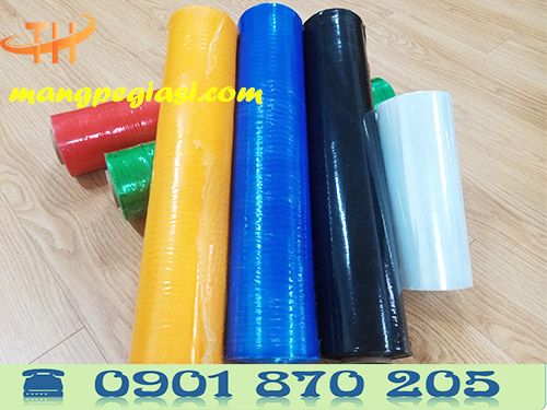 Màng PE được sản xuất đa dạng về màu sắc và kích cỡ