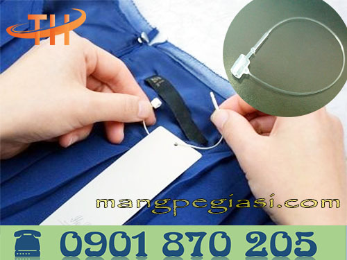 Đạn xỏ nhựa đầu tròn màu trắng