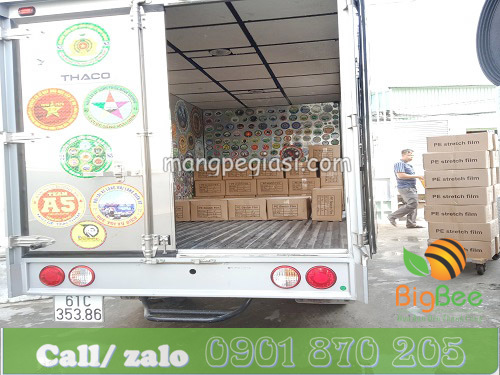 Phân phối màng PE cho khách hàng sỉ số lượng lớn tại xưởng sản xuất