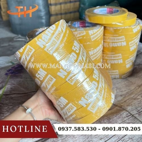 Băng dính 2 mặt lưới dán cố định tiện lợi Băng dính 2 mặt lưới dán cố định tiện lợi