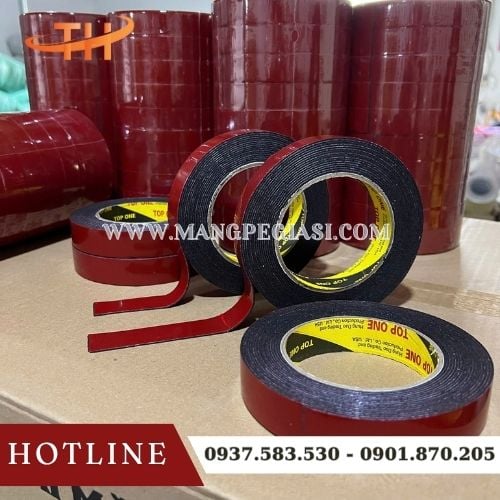 Băng dính 2 mặt mút xốp chất lượng Băng dính 2 mặt mút xốp chất lượng