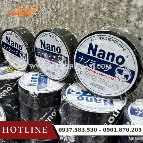 Băng dính cách điện Nano 10Y chính hãng Băng dính cách điện Nano 10Y chính hãng