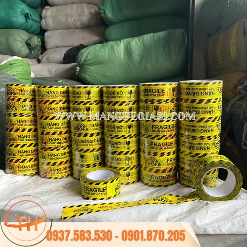 Băng dính cảnh báo hàng dễ vỡ Băng dính cảnh báo hàng dễ vỡ