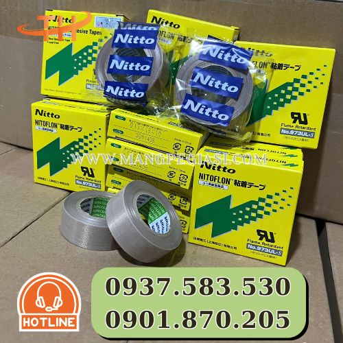 Băng dính chịu nhiệt Nitto 937UL chống hoá chất tốt Băng dính chịu nhiệt Nitto 937UL chống hoá chất tốt