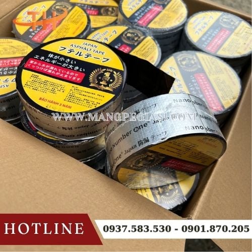 Băng dính chống thấm bền bỉ chống tia UV Băng dính chống thấm bền bỉ chống tia UV