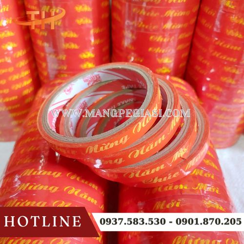 Băng dính chúc mừng năm mới đa năng, truyền tải thông điệp Tết Băng dính chúc mừng năm mới đa năng, truyền tải thông điệp Tết