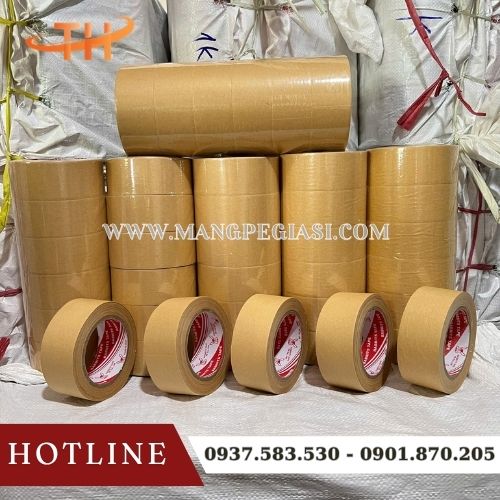 Băng dính da bò giấy nâu bền đẹp Băng dính da bò giấy nâu bền đẹp