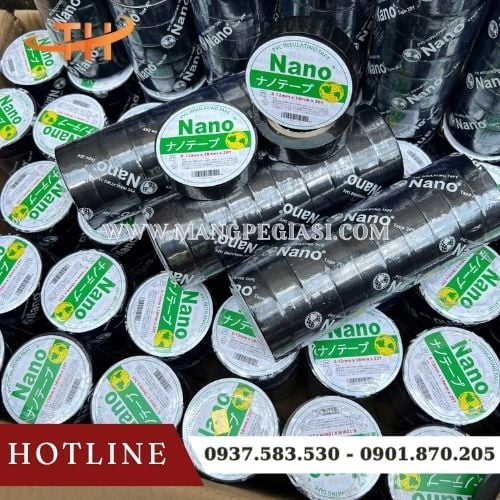 Băng dính điện Nano được dùng trong mọi công trình điện Băng dính điện Nano được dùng trong mọi công trình điện