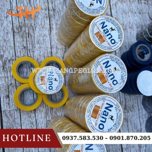 Băng dính điện Nano màu vàng Băng dính điện Nano màu vàng