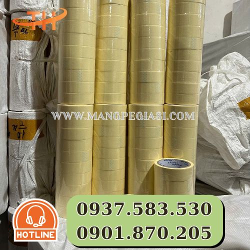 Băng dính giấy 3F đóng gói 10 cuộn 1 cây Băng dính giấy 3F đóng gói 10 cuộn 1 cây