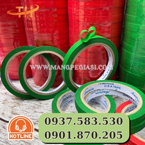 Băng dính giấy màu bám dính tốt trên nhiều bề mặt Băng dính giấy màu bám dính tốt trên nhiều bề mặt