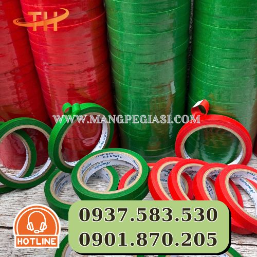 Băng dính giấy màu có ứng dụng đa dạng Băng dính giấy màu có ứng dụng đa dạng