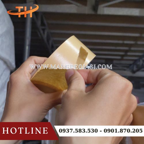 Băng dính giấy nâu dễ xé bằng tay Băng dính giấy nâu dễ xé bằng tay
