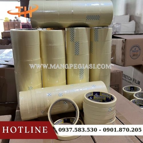 Băng dính giấy nhăn dùng viết ghi chú Băng dính giấy nhăn dùng viết ghi chú