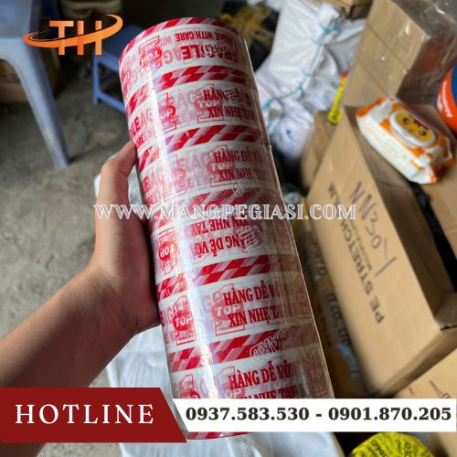 Băng dính hàng dễ vỡ nền trắng chữ đỏ Băng dính hàng dễ vỡ nền trắng chữ đỏ