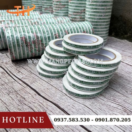 Băng dính in logo in chữ 1f2 Băng dính in logo in chữ 1f2