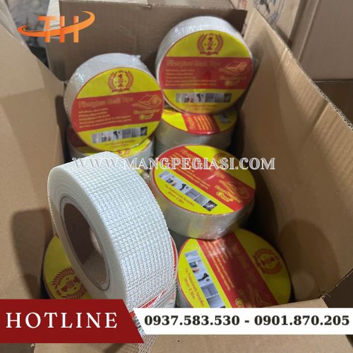 Băng dính lưới thạch cao có cấu tạo siêu chịu lực Băng dính lưới thạch cao có cấu tạo siêu chịu lực
