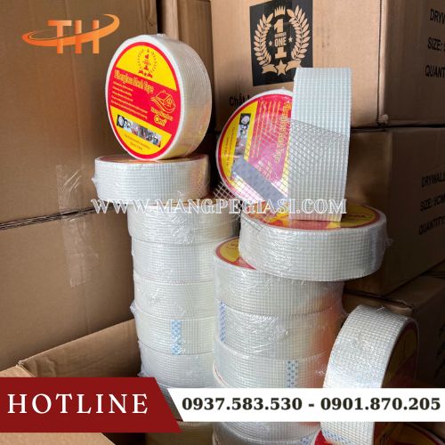 Băng dính lưới thạch cao sợi thuỷ tinh giá sỉ Băng dính lưới thạch cao sợi thuỷ tinh giá sỉ
