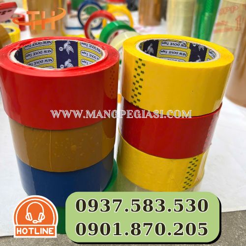 Băng dính màu 4F8 thông dụng Băng dính màu 4F8 thông dụng