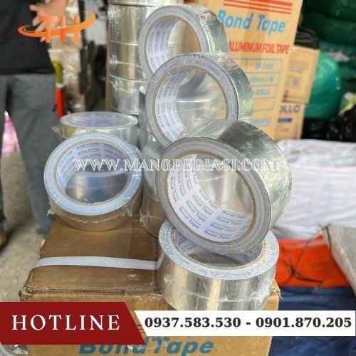 Băng dính nhôm bạc bền đẹp chất lượng Băng dính nhôm bạc bền đẹp chất lượng