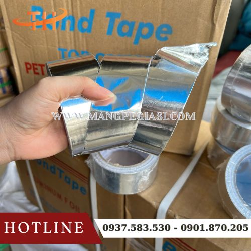Băng dính nhôm phản xạ nhiệt độ bền cao Băng dính nhôm phản xạ nhiệt độ bền cao