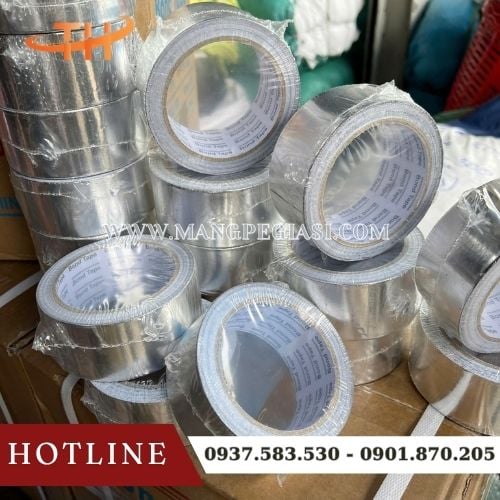 Băng dính nhôm siêu dính chống nước và chống oxi hoá bề mặt Băng dính nhôm siêu dính chống nước và chống oxi hoá bề mặt