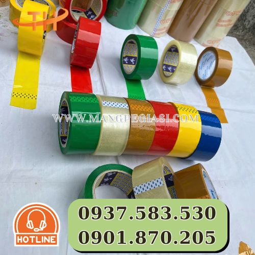 Băng dính OPP màu đóng hàng, trang trí Băng dính OPP màu đóng hàng, trang trí