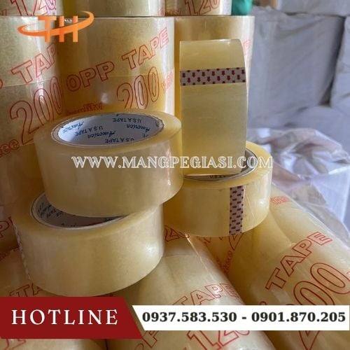Băng dính OPP trong suốt bền dai siêu dính thẩm mỹ Băng dính OPP trong suốt bền dai siêu dính thẩm mỹ