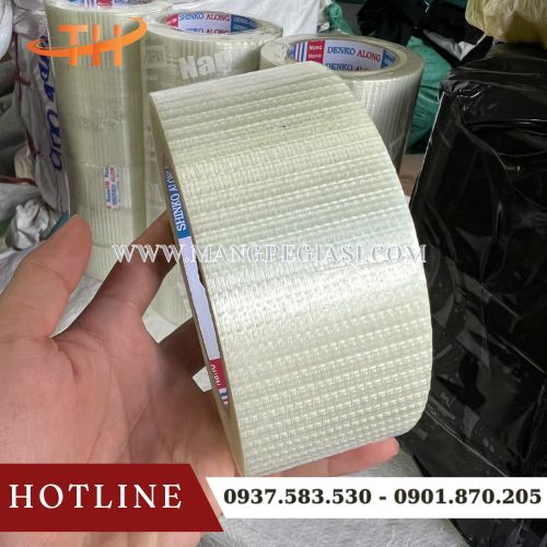 Băng dính sợi thuỷ tinh 4F8 Băng dính sợi thuỷ tinh 4F8
