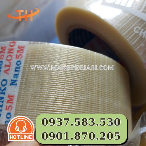 Băng dính sợi thuỷ tinh dùng trong thi công xây dựng Băng dính sợi thuỷ tinh dùng trong thi công xây dựng