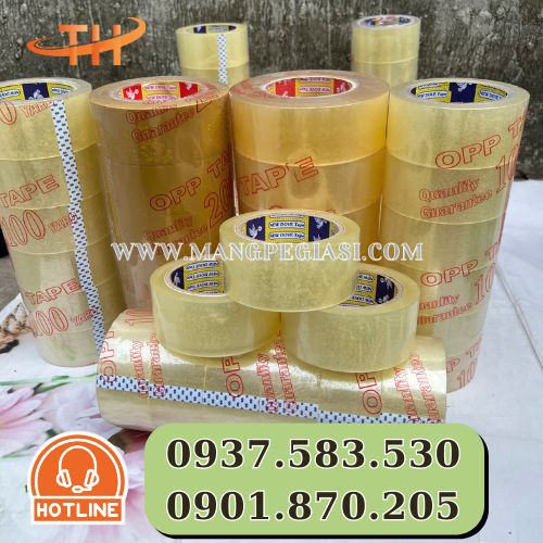 Băng dính trong bảo vệ hàng hoá Băng dính trong bảo vệ hàng hoá