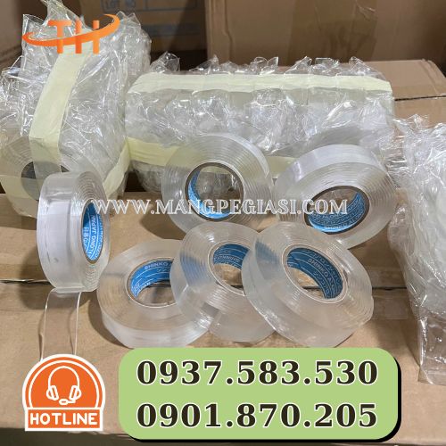 Băng dính trong suốt 2 mặt thay thế đinh ốc Băng dính trong suốt 2 mặt thay thế đinh ốc