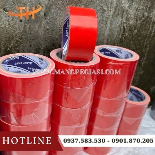 Băng dính vải đỏ đa năng trong mọi ngành nghề Băng dính vải đỏ đa năng trong mọi ngành nghề