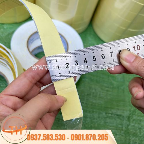 Băng dính xốp vàng 2 mặt 2F4 Băng dính xốp vàng 2 mặt 2F4