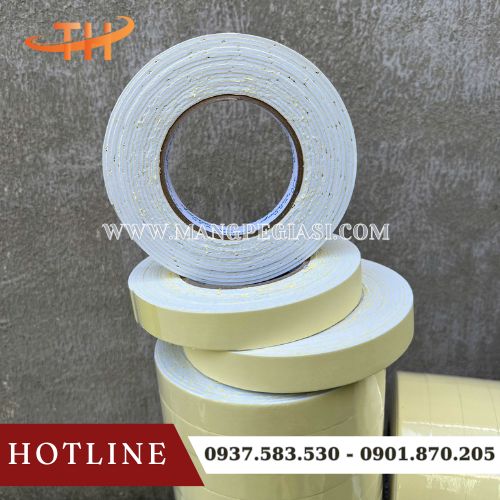 Băng keo 2 mặt mút xốp thay thế đinh ốc Băng keo 2 mặt mút xốp thay thế đinh ốc