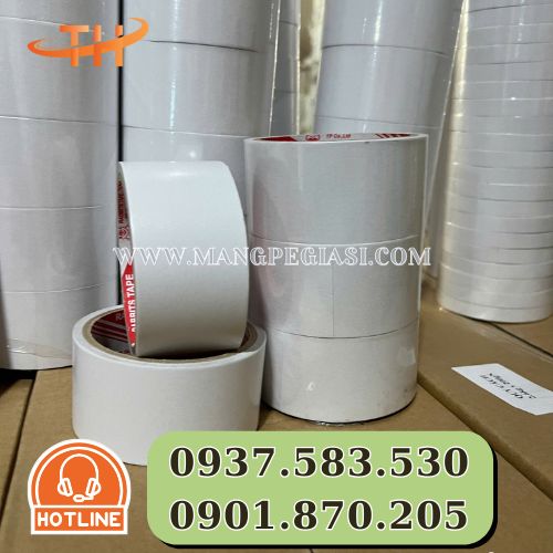 Băng keo 2 mặt trắng 4F8 Băng keo 2 mặt trắng 4F8