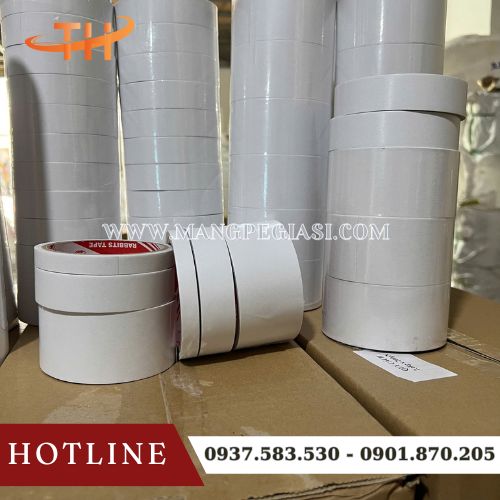 Băng keo 2 mặt trắng dính tốt, chịu lực cao, thẩm mĩ cho công trình Băng keo 2 mặt trắng dính tốt, chịu lực cao, thẩm mĩ cho công trình