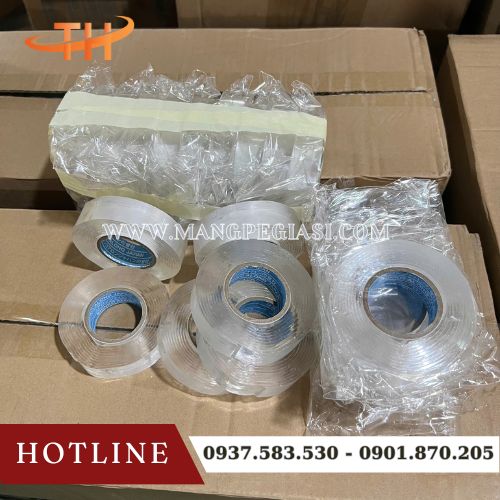 Băng keo 2 mặt trong suốt siêu dính Băng keo 2 mặt trong suốt siêu dính