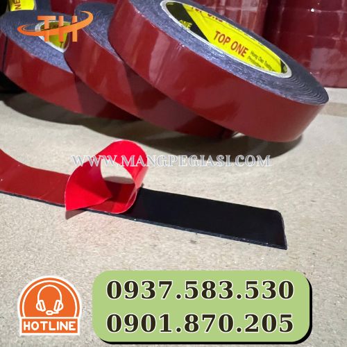 Băng keo 2 mặt xốp đen chất lượng Băng keo 2 mặt xốp đen chất lượng