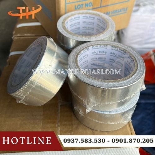 Băng keo bạc nhôm chuyên dùng dán bảo ôn Băng keo bạc nhôm chuyên dùng dán bảo ôn