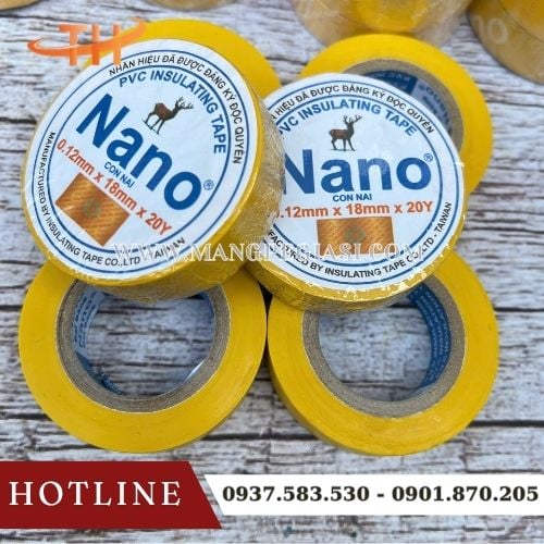 Băng keo điện Nano 20Y Băng keo điện Nano 20Y