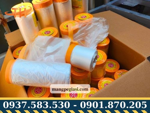 Băng keo 1 mặt màng nylon chắn sơn 3M 70