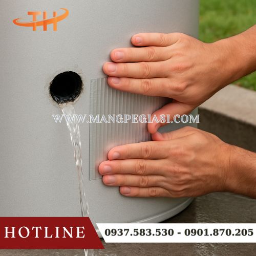 Băng keo chống thấm dùng vá bịt kín lỗ thủng Băng keo chống thấm dùng vá bịt kín lỗ thủng