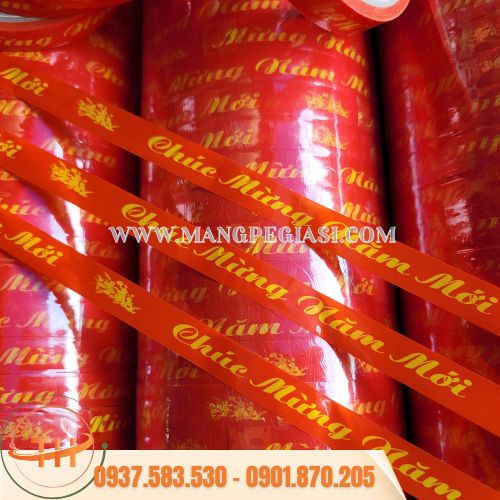 Băng keo chúc mừng năm mới bám dính tốt Băng keo chúc mừng năm mới bám dính tốt