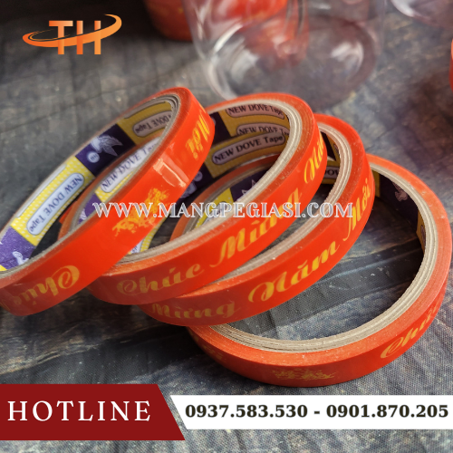 Băng keo chúc mừng năm mới giá sỉ Băng keo chúc mừng năm mới giá sỉ
