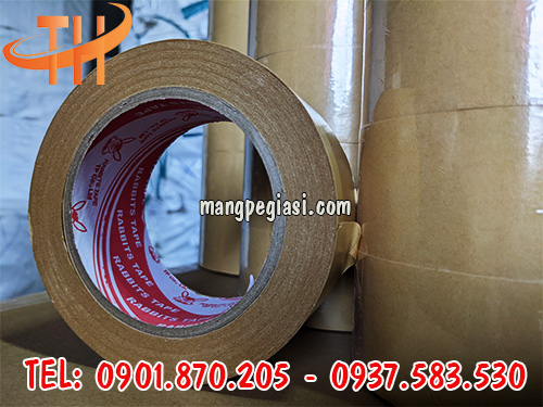 Băng keo giấy da bò bóng