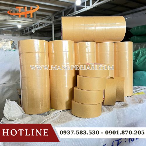 Băng keo da bò có độ bám dính cao dễ xé bằng tay Băng keo da bò có độ bám dính cao dễ xé bằng tay