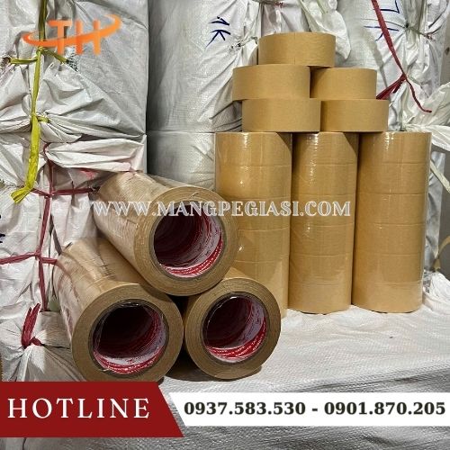 Băng keo da bò dùng đóng gói, trang trí thủ công Băng keo da bò dùng đóng gói, trang trí thủ công